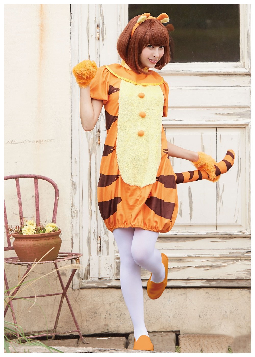 Amazon.co.jp: ディズニー ティガー コスチューム レディース 155cm